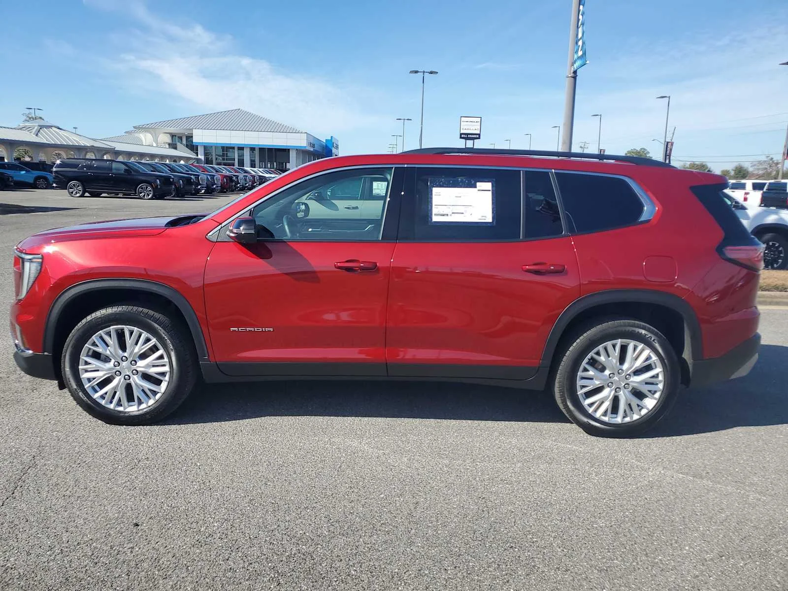 New 2025 Volcanic Red Tintcoat GMC Elevation image 2