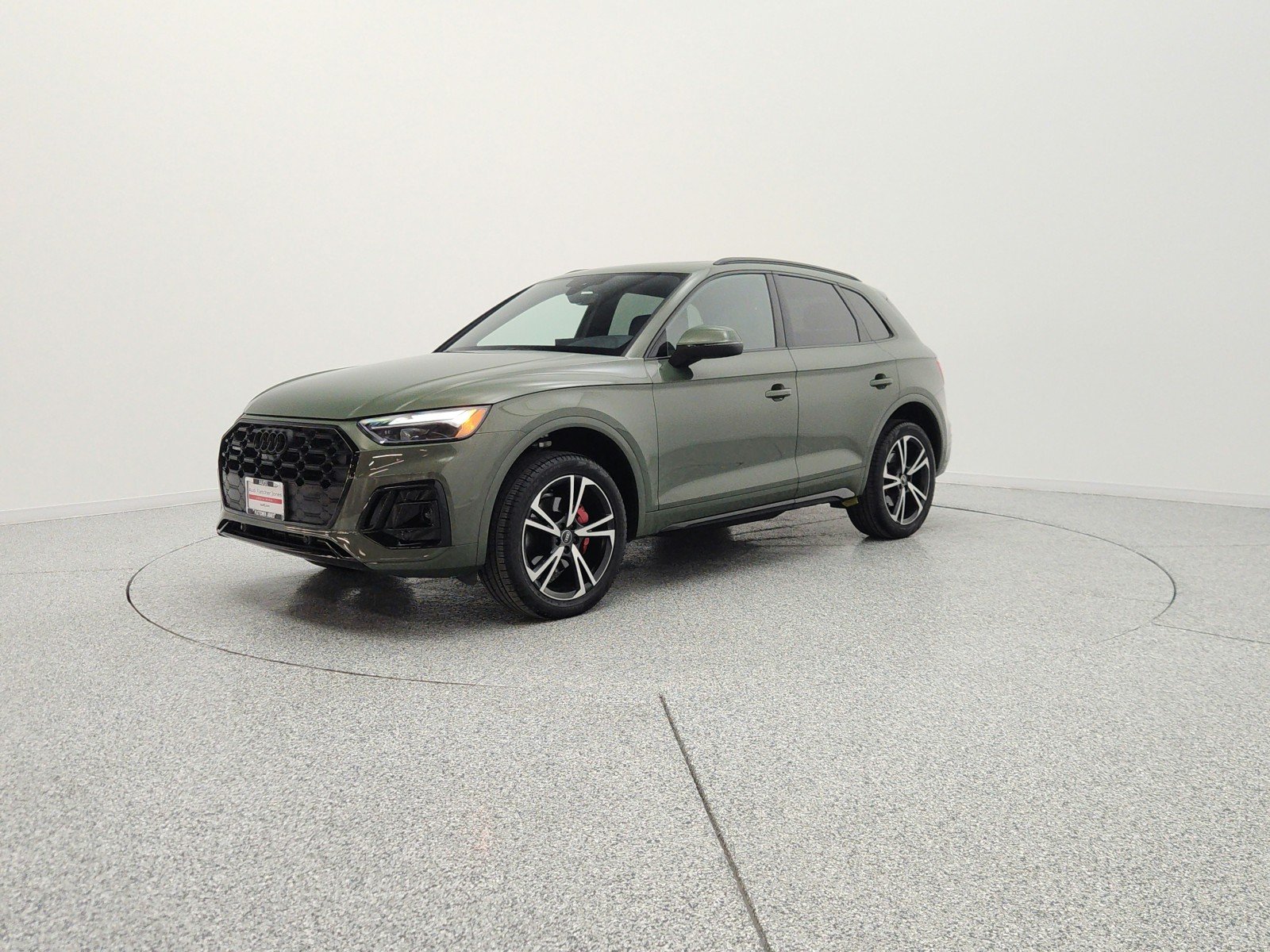 Used 2025 District Green Metallic Audi S line Premium Plus 45 TFSI quattro image 1