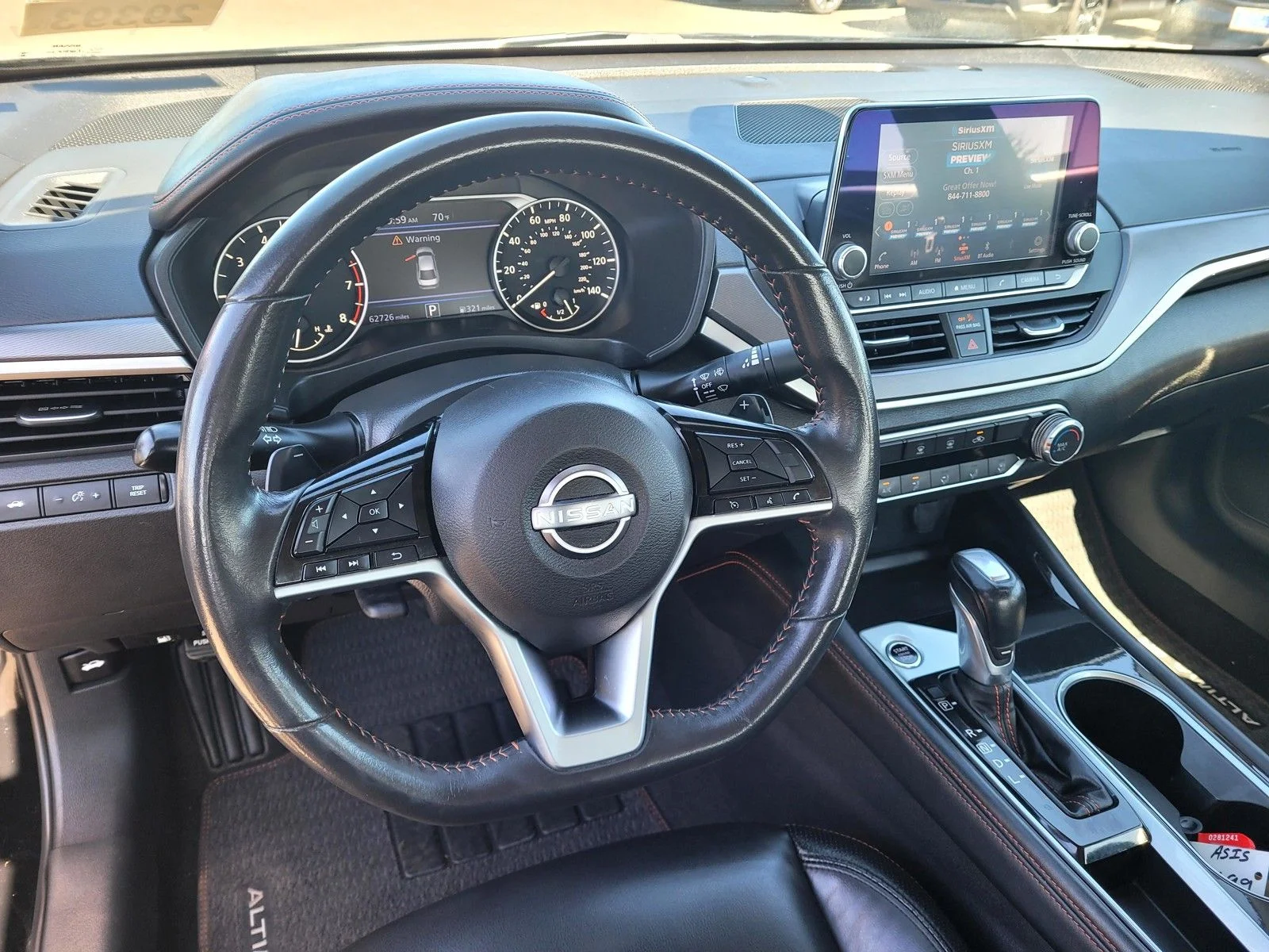 Used 2024 Super Black Clearcoat Nissan 2.5 SR image 12