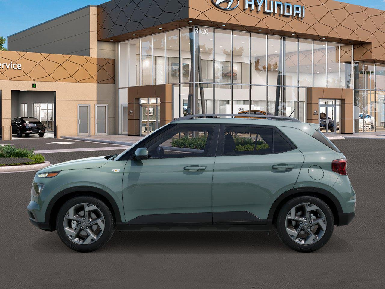New 2026 Green Hyundai SEL image 3