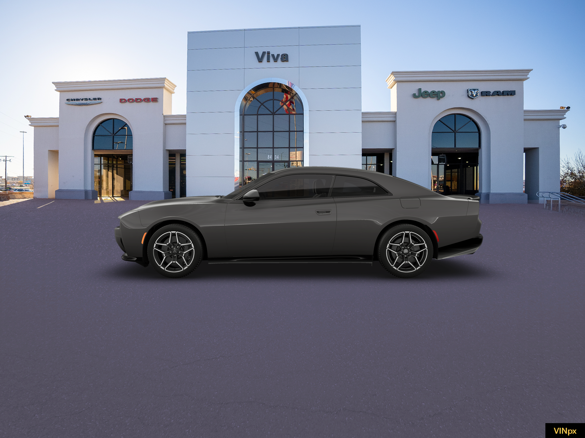 New 2026 Destroyer Gray Exterior Paint Dodge Scat Pack Plus image 3