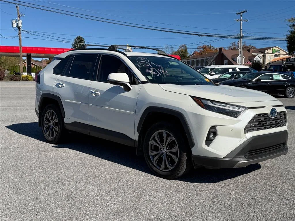 Used 2022 White Toyota Limited image 13