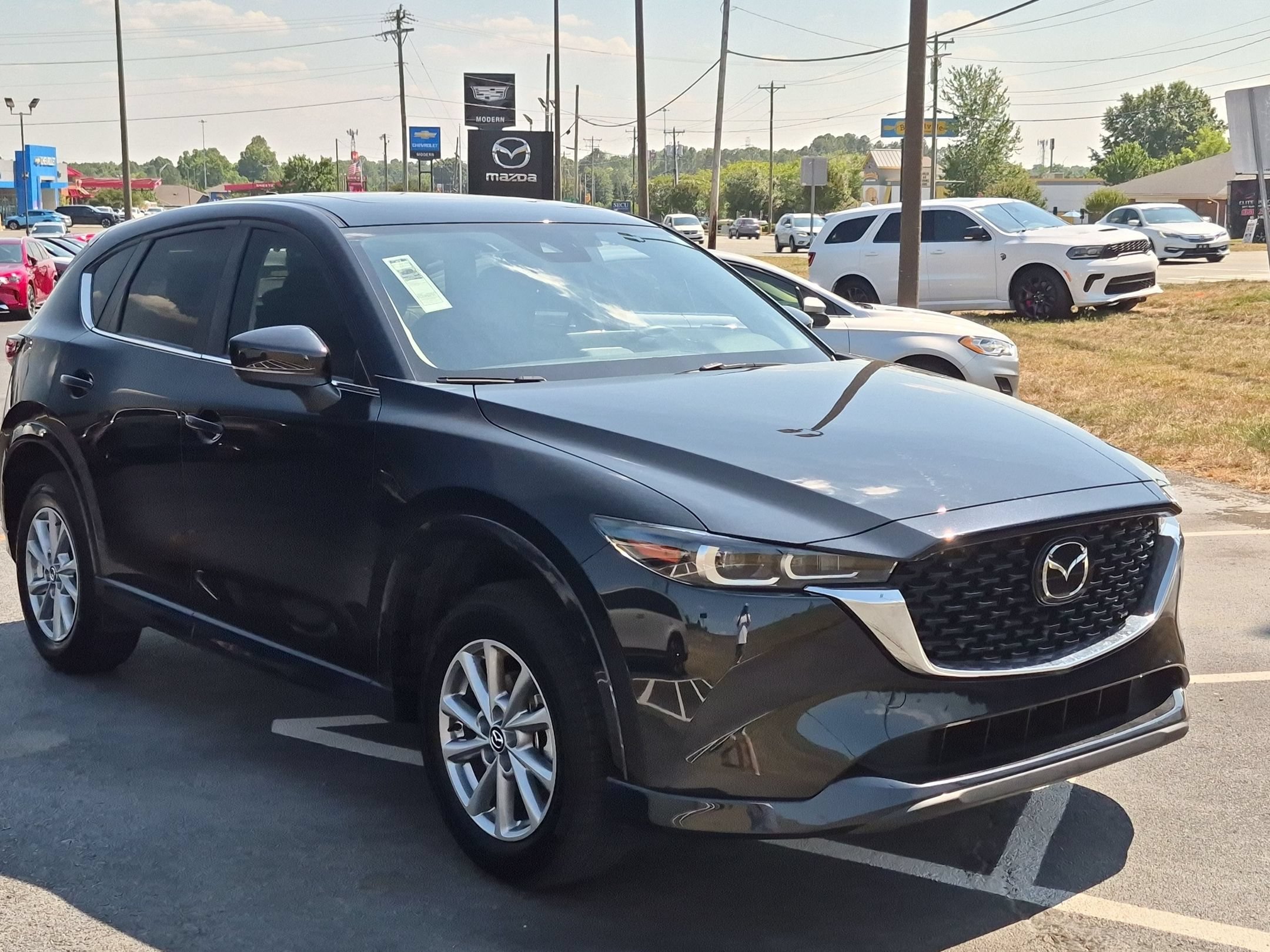 Used 2025 Jet Black Mica Mazda 2.5 S Preferred Package image 7