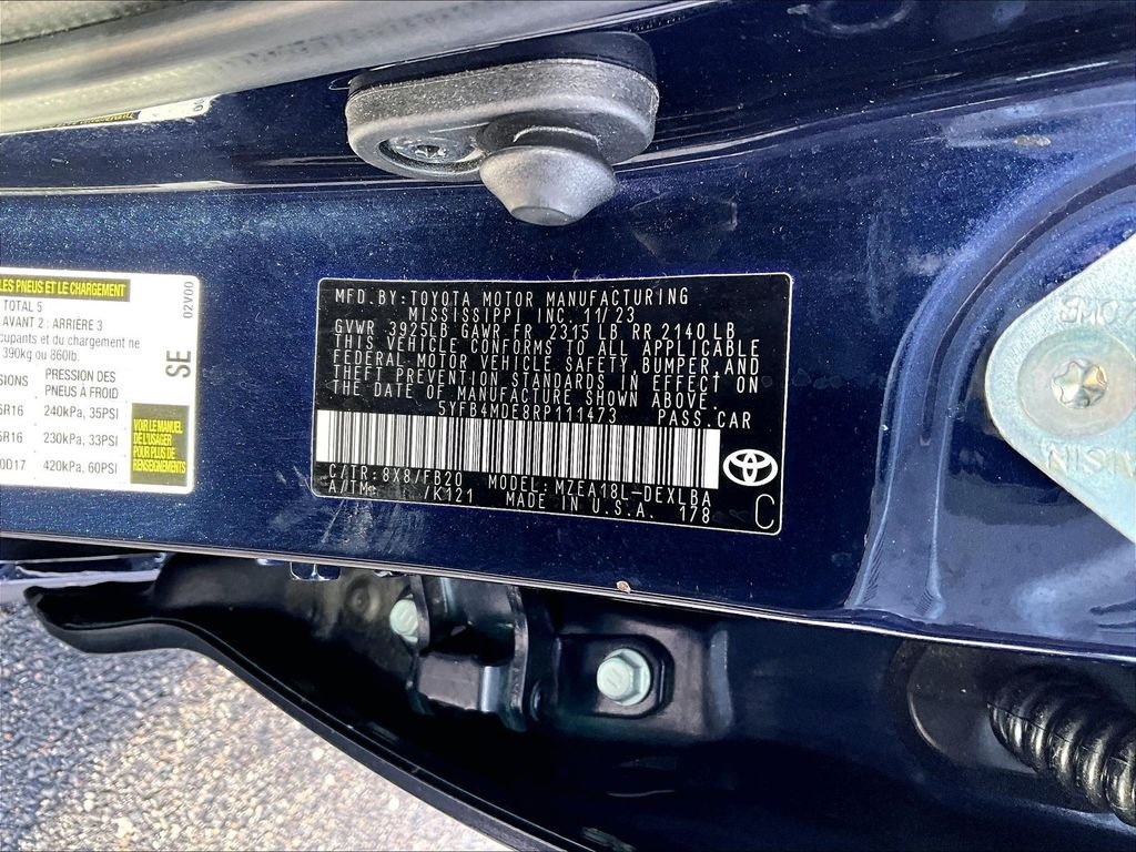 Used 2024 Blueprint Toyota LE image 35