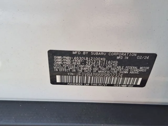 Used 2024 White Subaru TR image 34