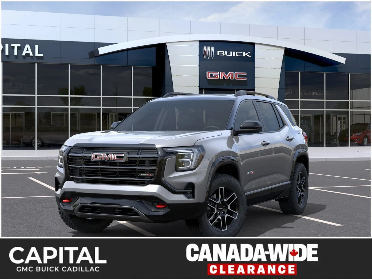 New 2027 Sterling Metallic GMC AWD AT4 image 1