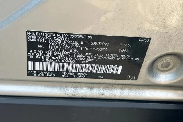 Certified Used 2023 ELEMENTAL SILVER Toyota  image 31