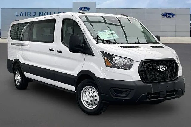 New 2026 Oxford White Ford Passenger Van XL image 2