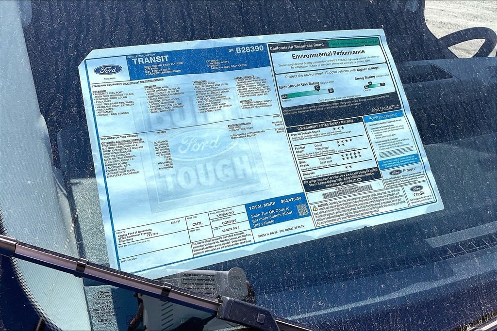 New 2025 Ford Transit-350 XLT Passenger Van