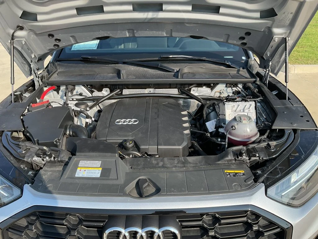 Used 2025 Black Audi 45 S line Premium image 34