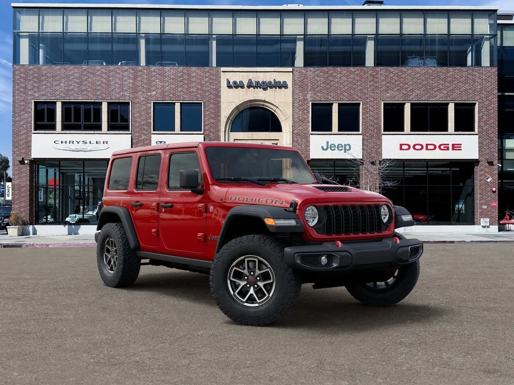 New 2026 Firecracker Red Clear-Coat Exterior Paint Jeep Rubicon image 5