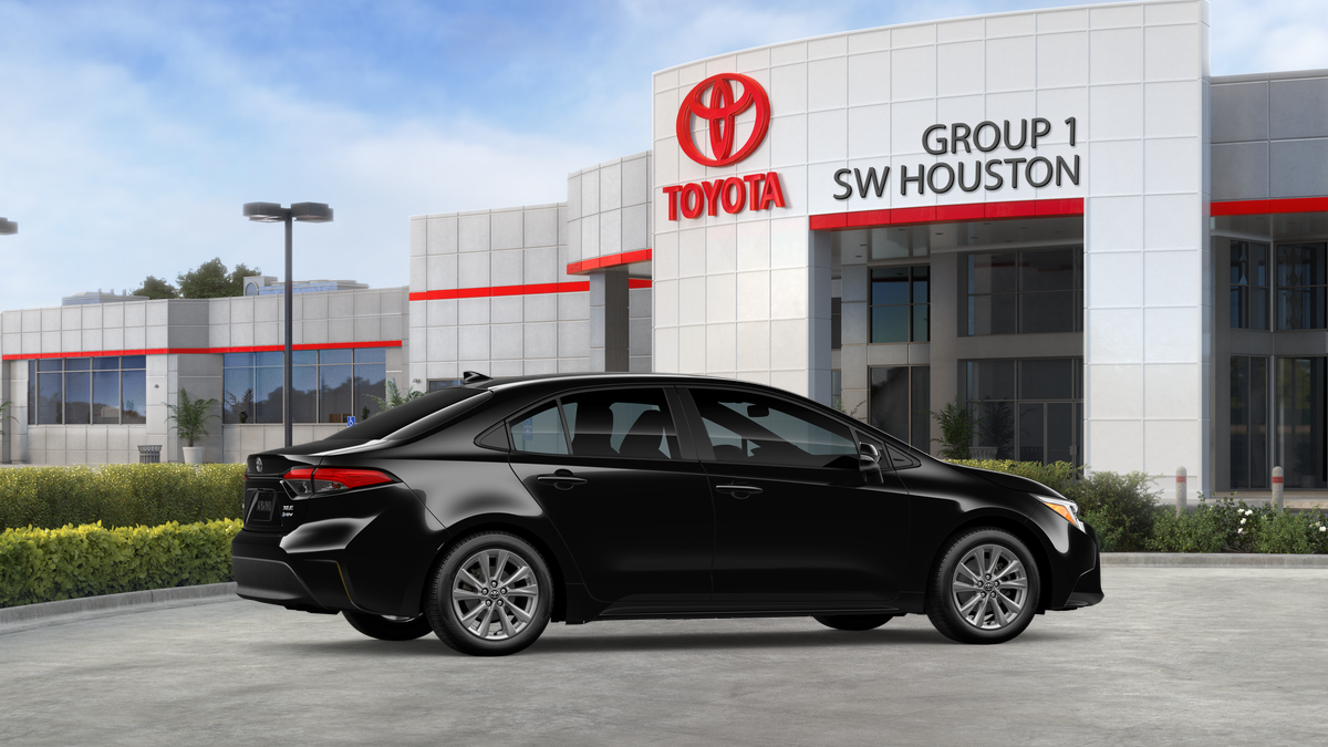 New 2026 Midnight Black Metallic Toyota Hybrid XLE image 11