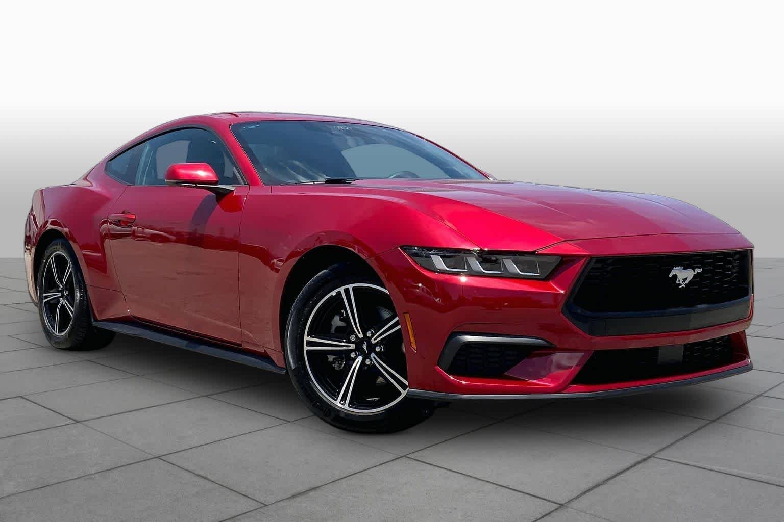 Used 2024 Rapid Red Metallic Tinted Clearcoat Ford EcoBoost Premium image 3