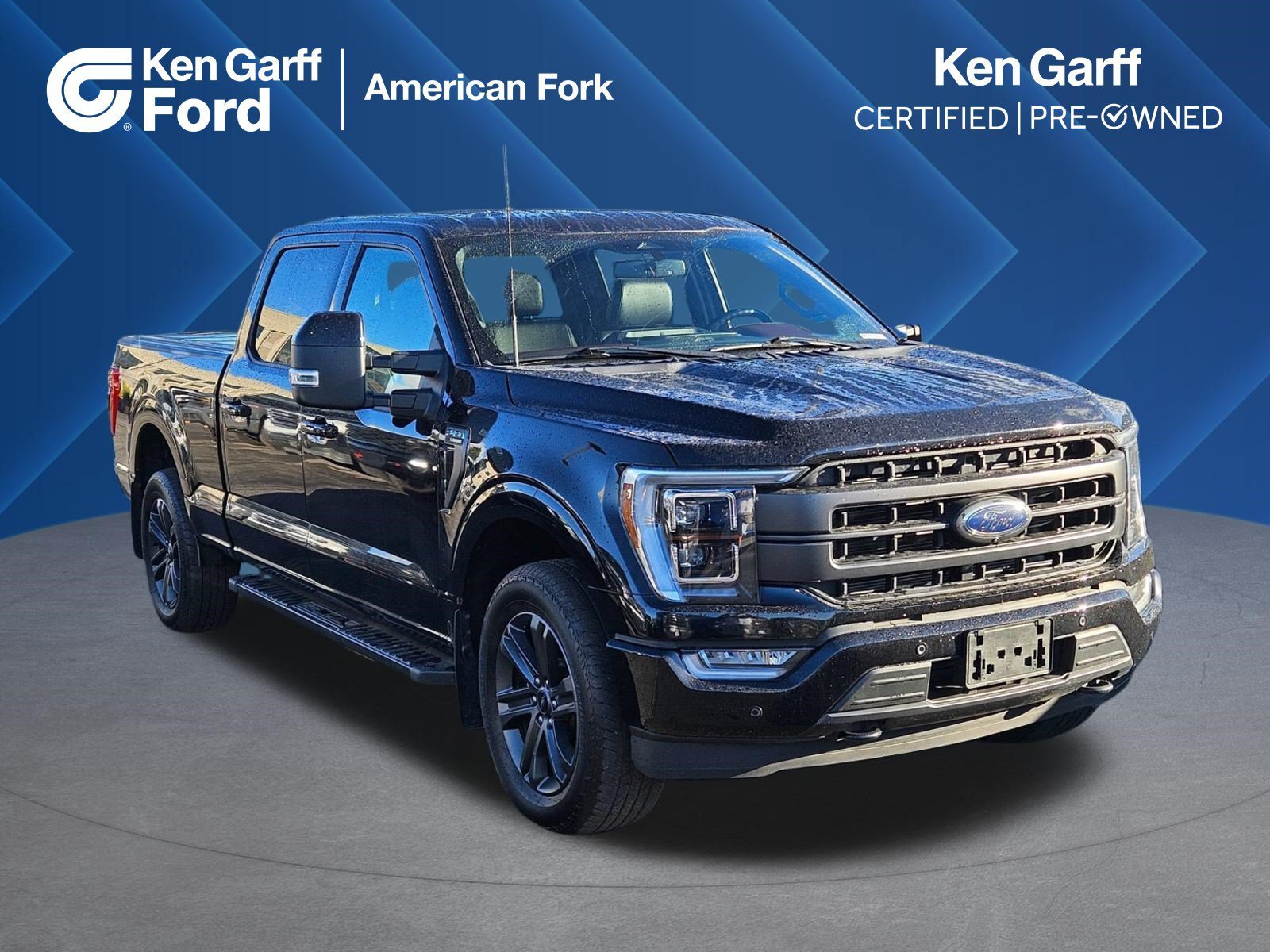 Used 2023 Black Ford LARIAT image 1