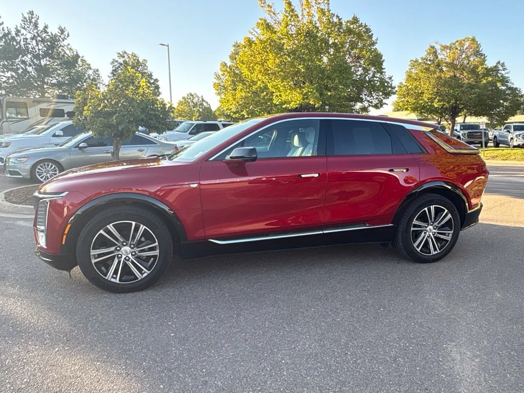 Used 2024 Radiant Red Tintcoat Cadillac Luxury image 2