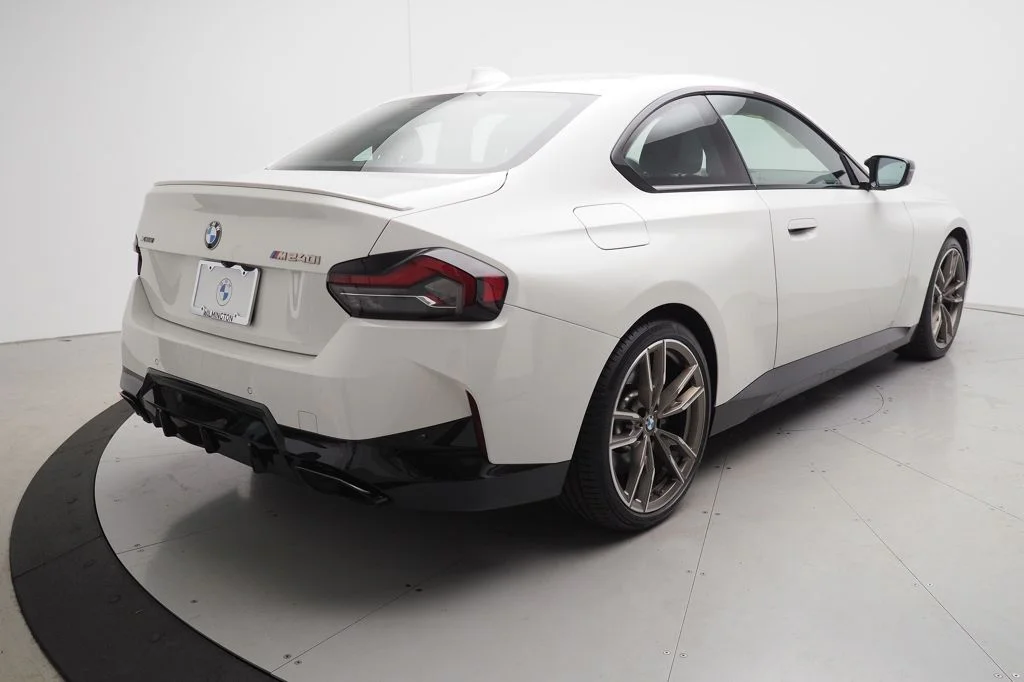 Used 2022 White BMW M240i xDrive image 3