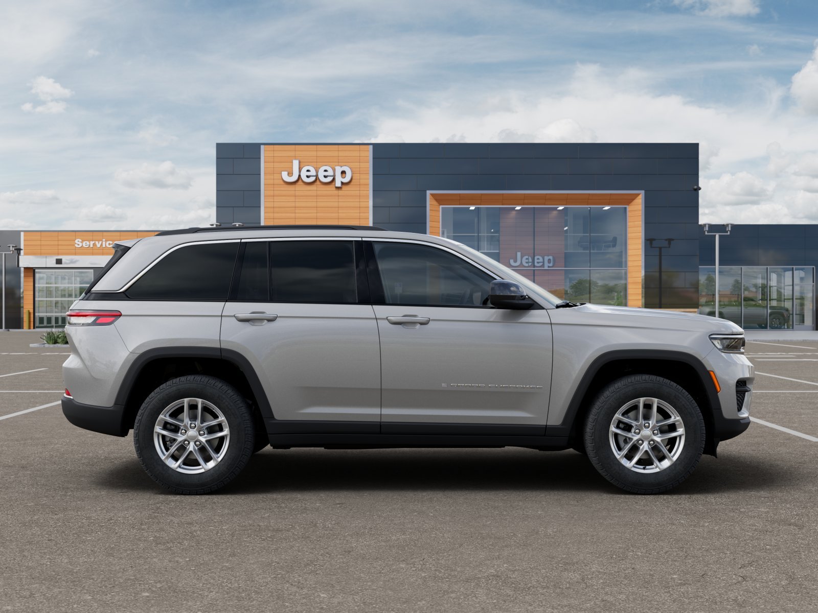 New 2025 Silver Zynith Exterior Paint Jeep Laredo X image 39