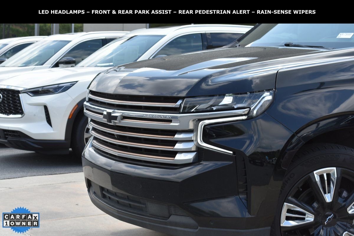 Used 2022 Black Chevrolet High Country image 2