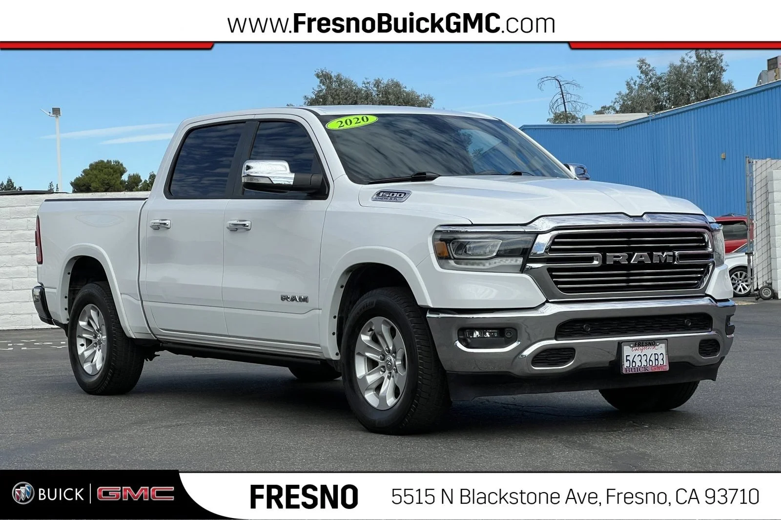 2020 RAM 1500 Laramie 4x4 Crew Cab 5'7's photo