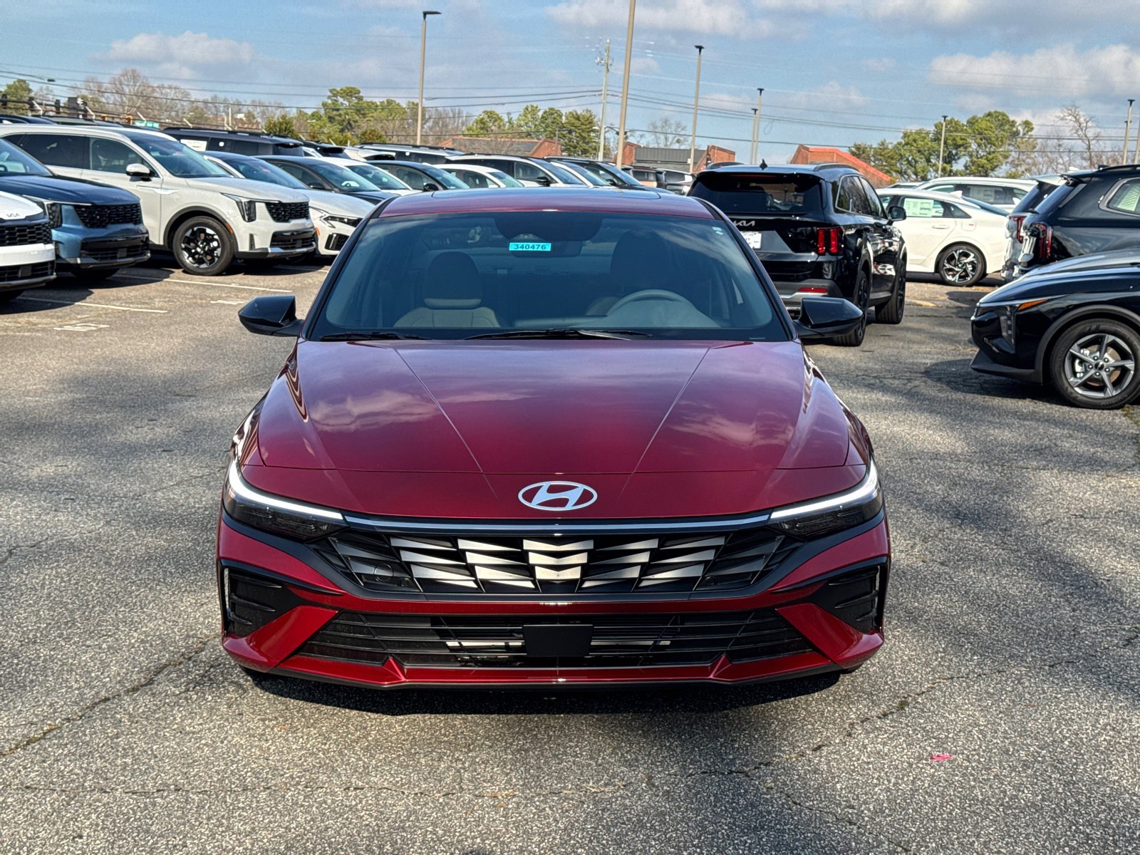 New 2026 Ultimate Red Hyundai SEL Sport Premium image 2