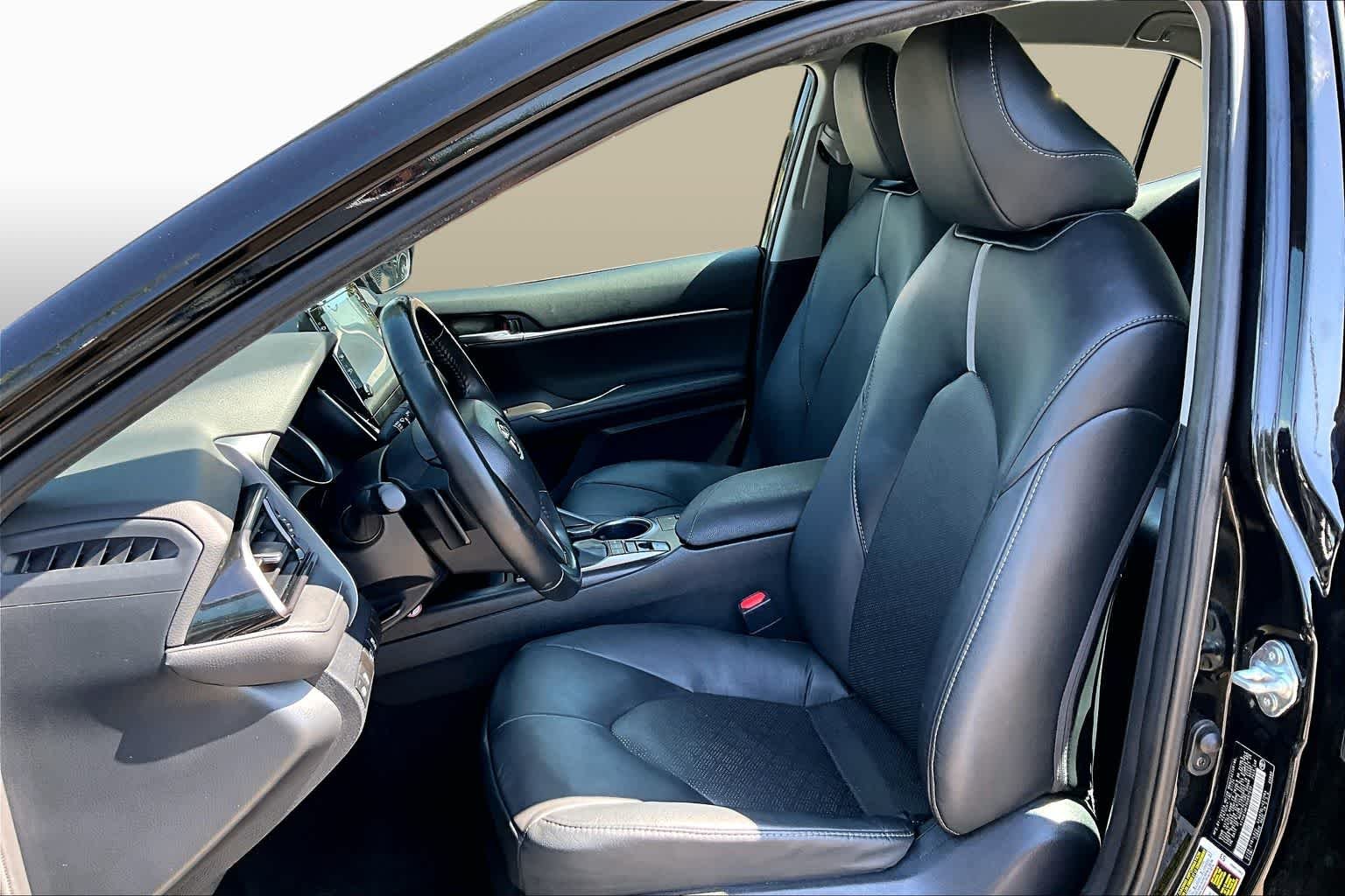 Used 2024 Midnight Black Metallic Toyota XSE image 8