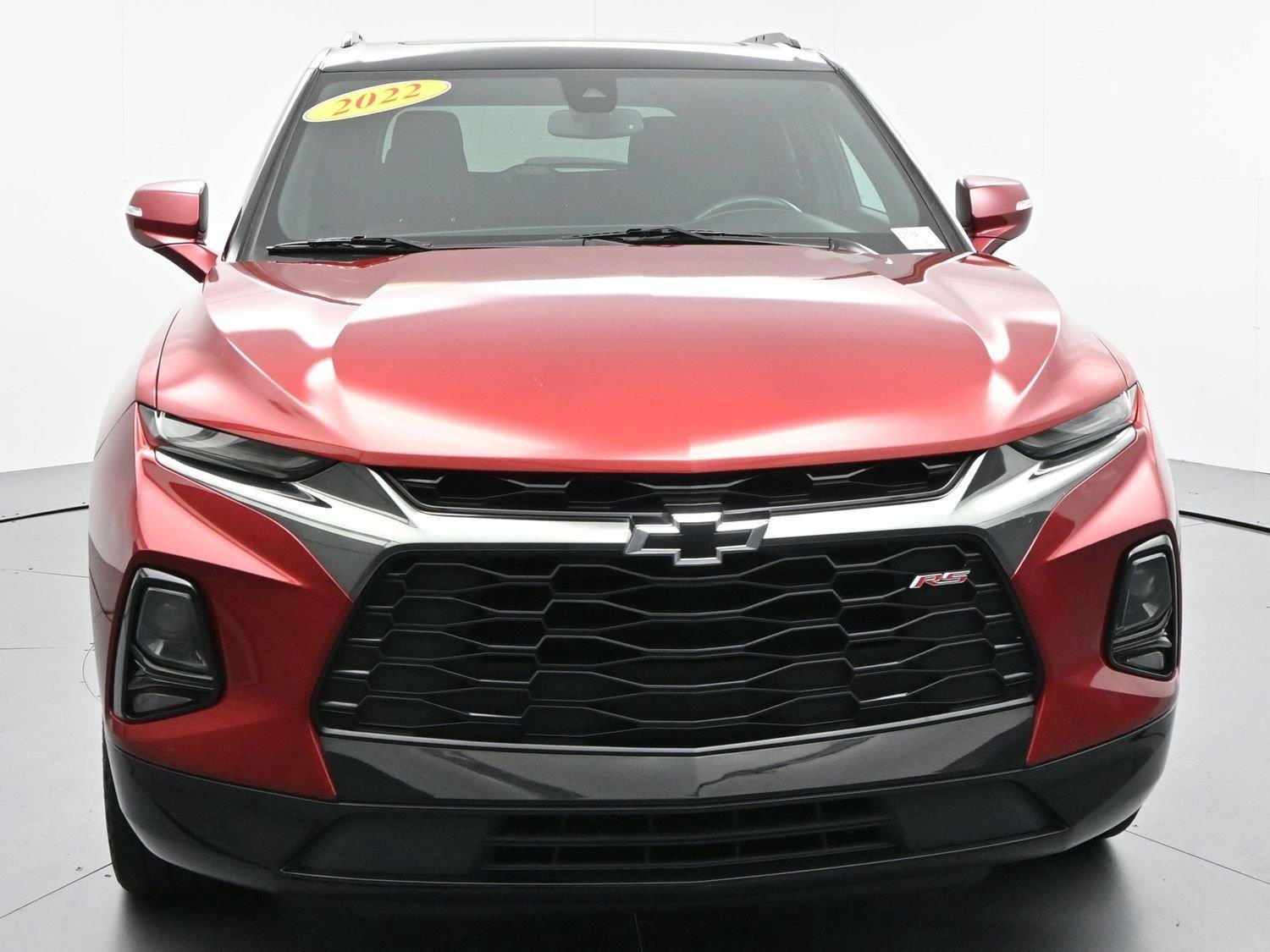 Used 2022 Cherry Red Tintcoat Chevrolet RS image 2