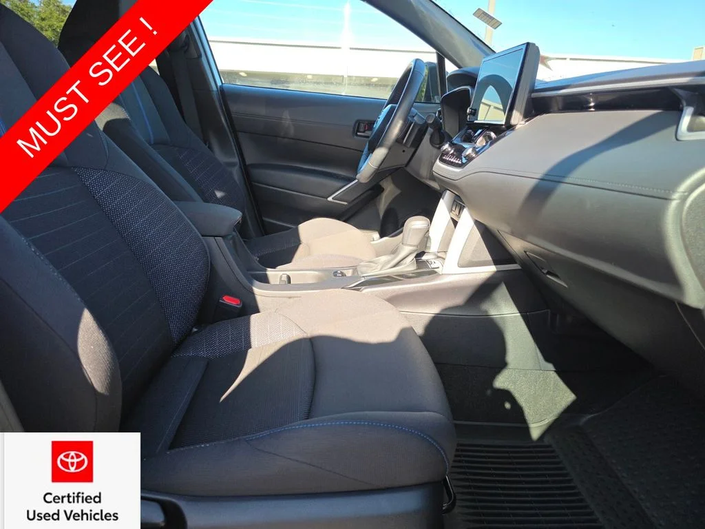 Used 2025 Silver Toyota Hybrid SE image 14