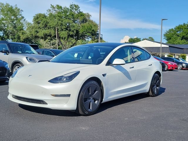 Used 2023 White Tesla 4DR RWD image 2