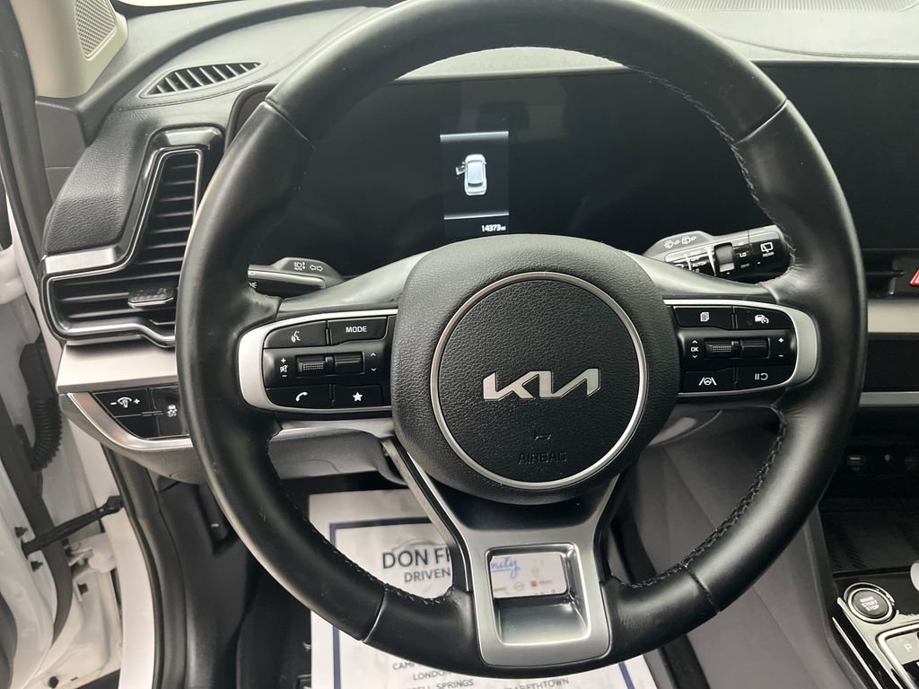 Used 2024 White Kia EX image 16