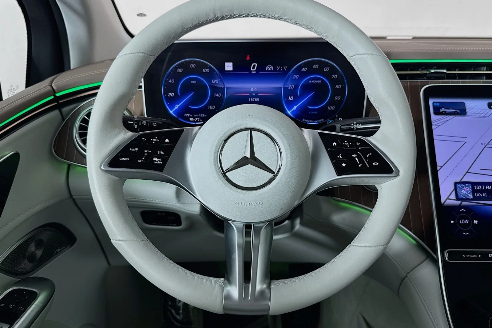 Certified Used 2023 Emerald Green Metallic Mercedes-Benz EQE 350 image 17