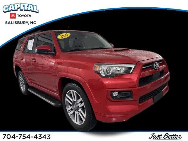 Used 2022 Red Toyota TRD Sport image 1