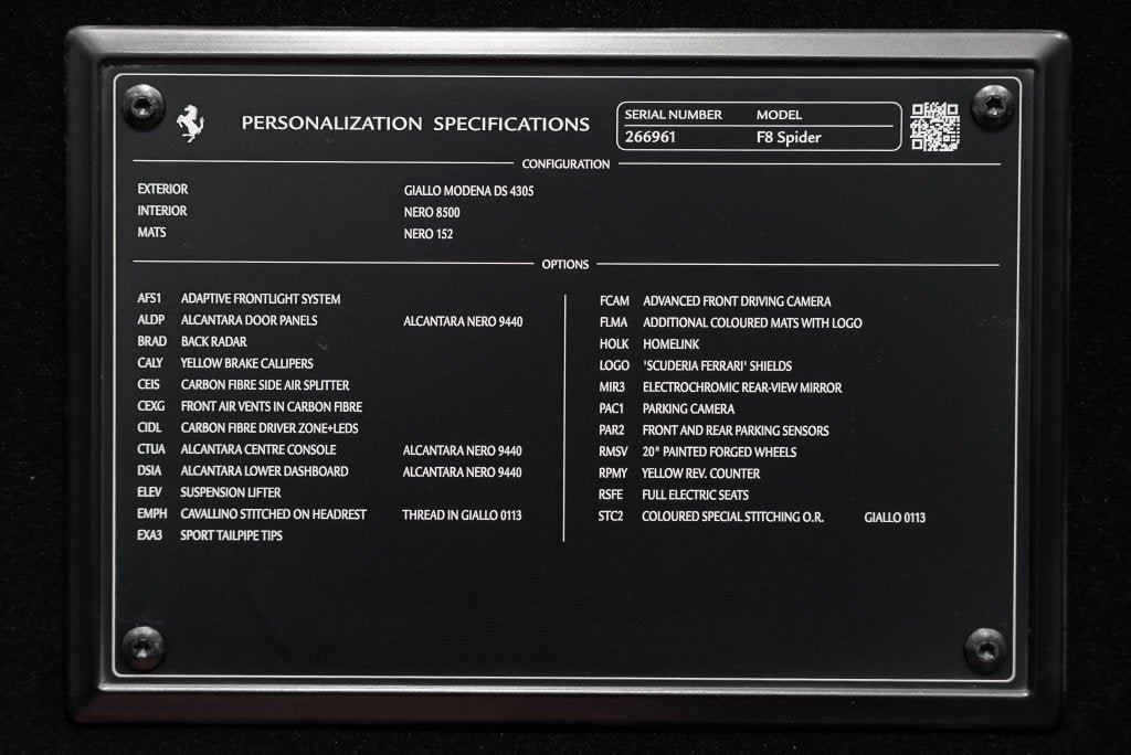 Certified Used 2021 Giallo Modena Ferrari Base image 18