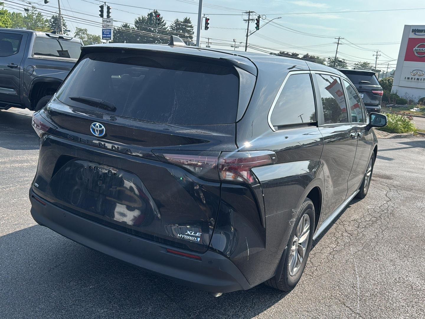 Used 2023 Midnight Black Metallic Toyota XLE image 6