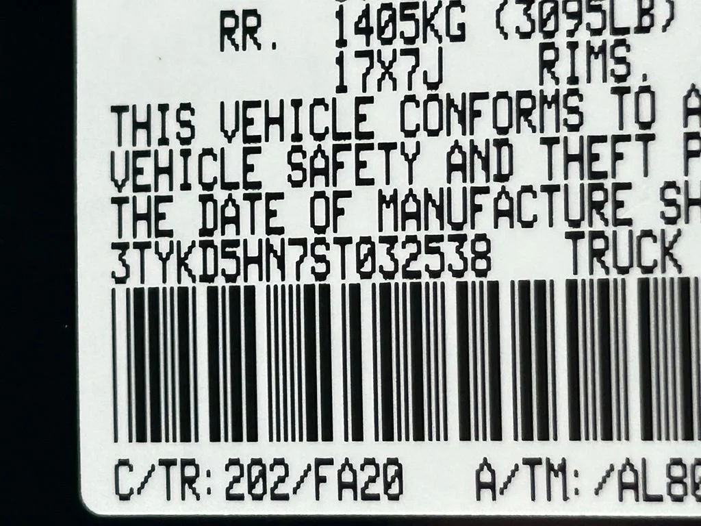 Used 2025 Black Toyota SR image 40