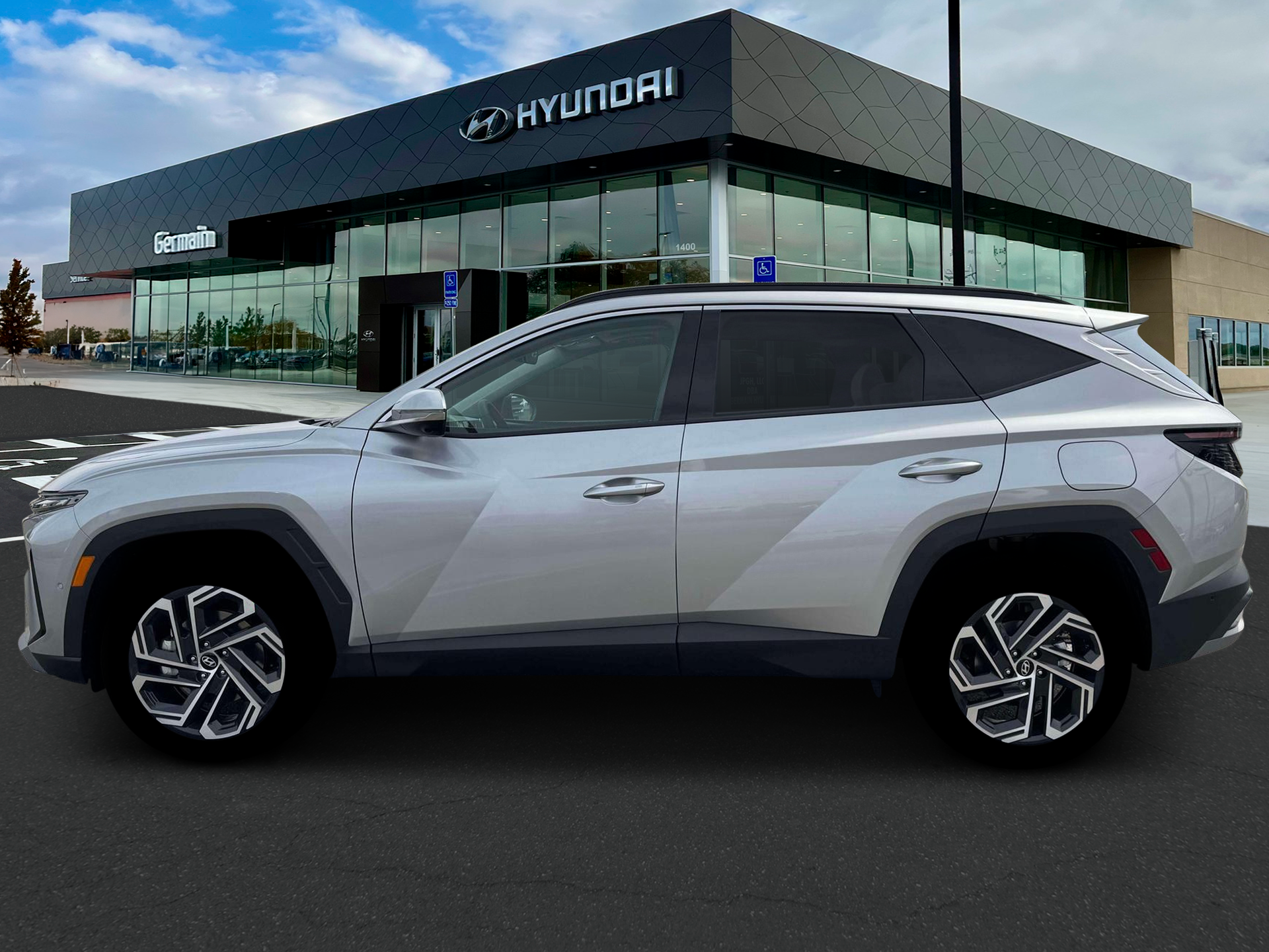New 2026 Shimmering Silver Hyundai Limited AWD image 3