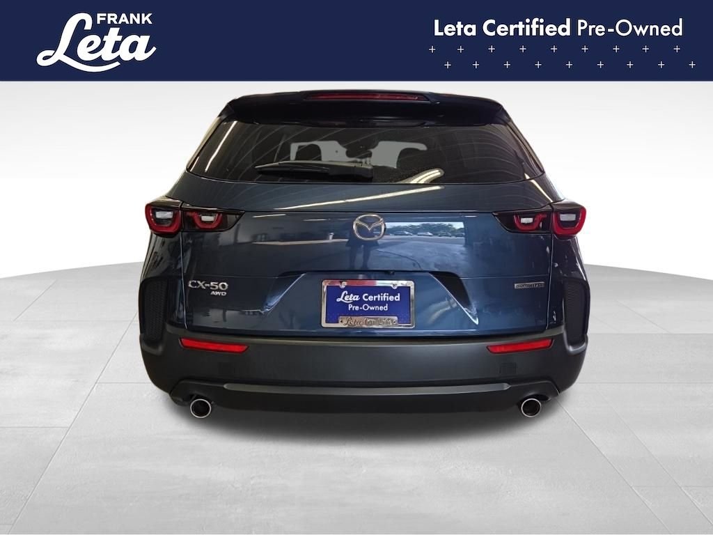 Used 2024 Ingot Blue Metallic Mazda  image 5