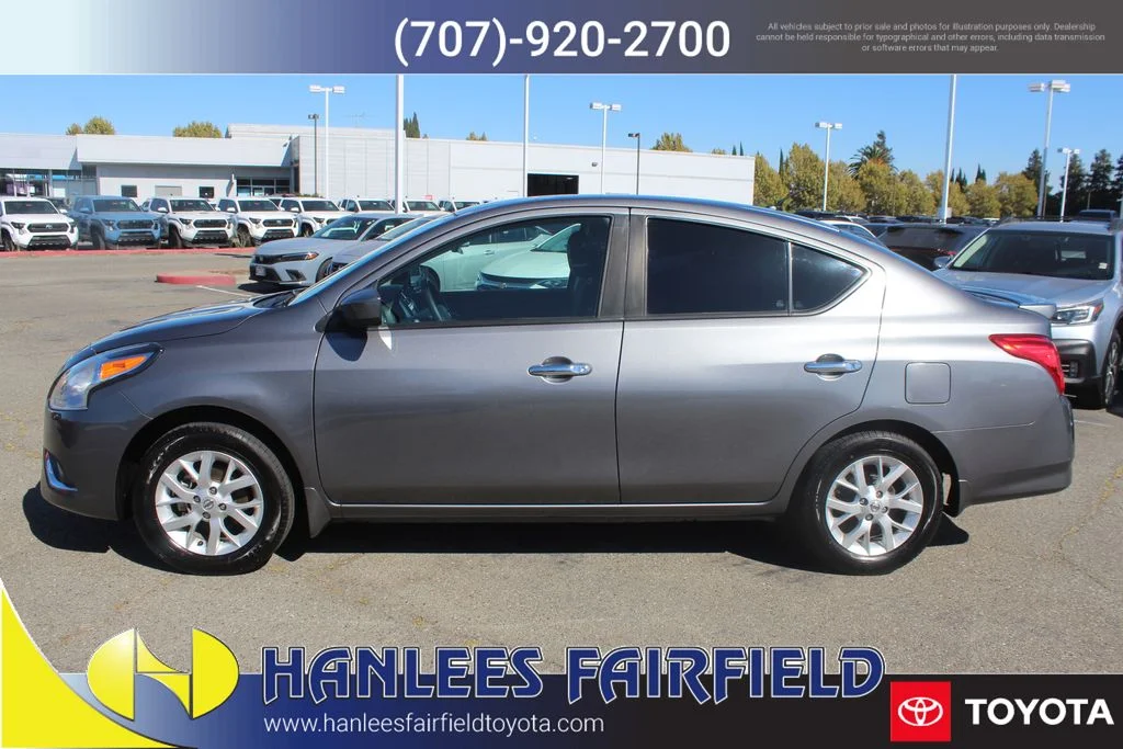 Used 2018 Nissan Versa Sedan SV with VIN 3N1CN7AP1JL887618 for sale in Napa, CA