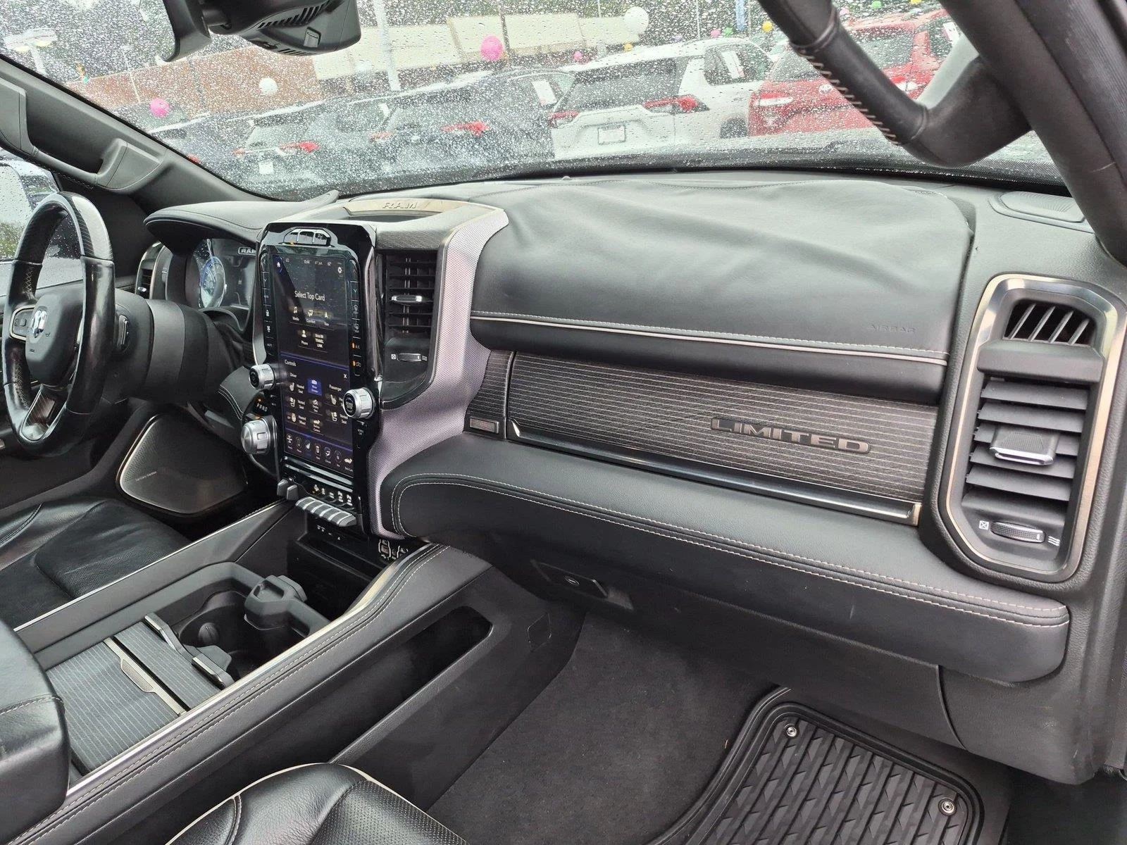 Used 2019 Diamond Black Crystal Pearlcoat Ram Limited image 38