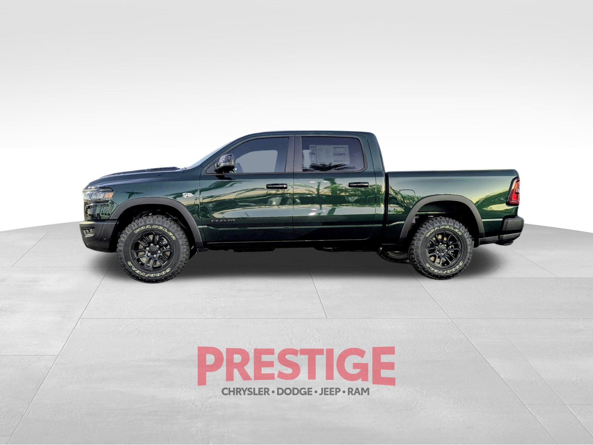 New 2026 Serrano-Green Metallic Exterior Paint RAM Rebel image 9