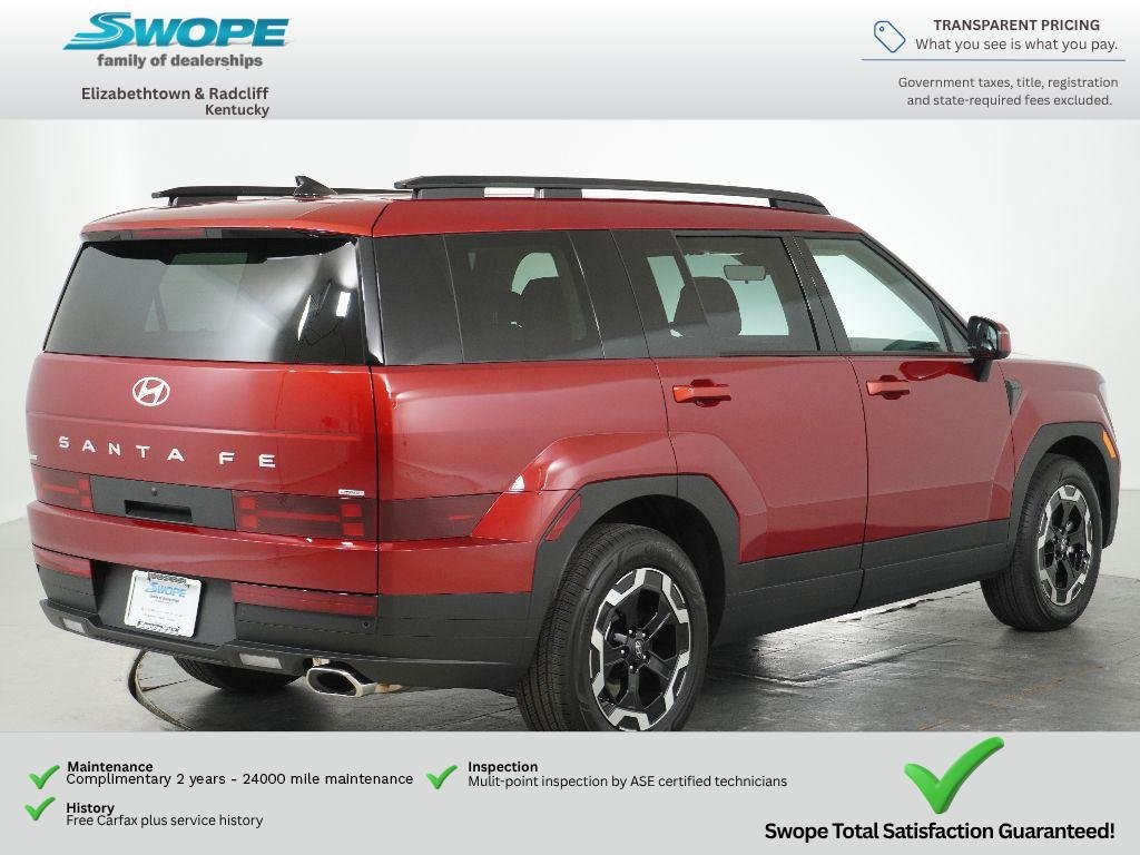 New 2026 Ultimate Red Hyundai SEL AWD image 3