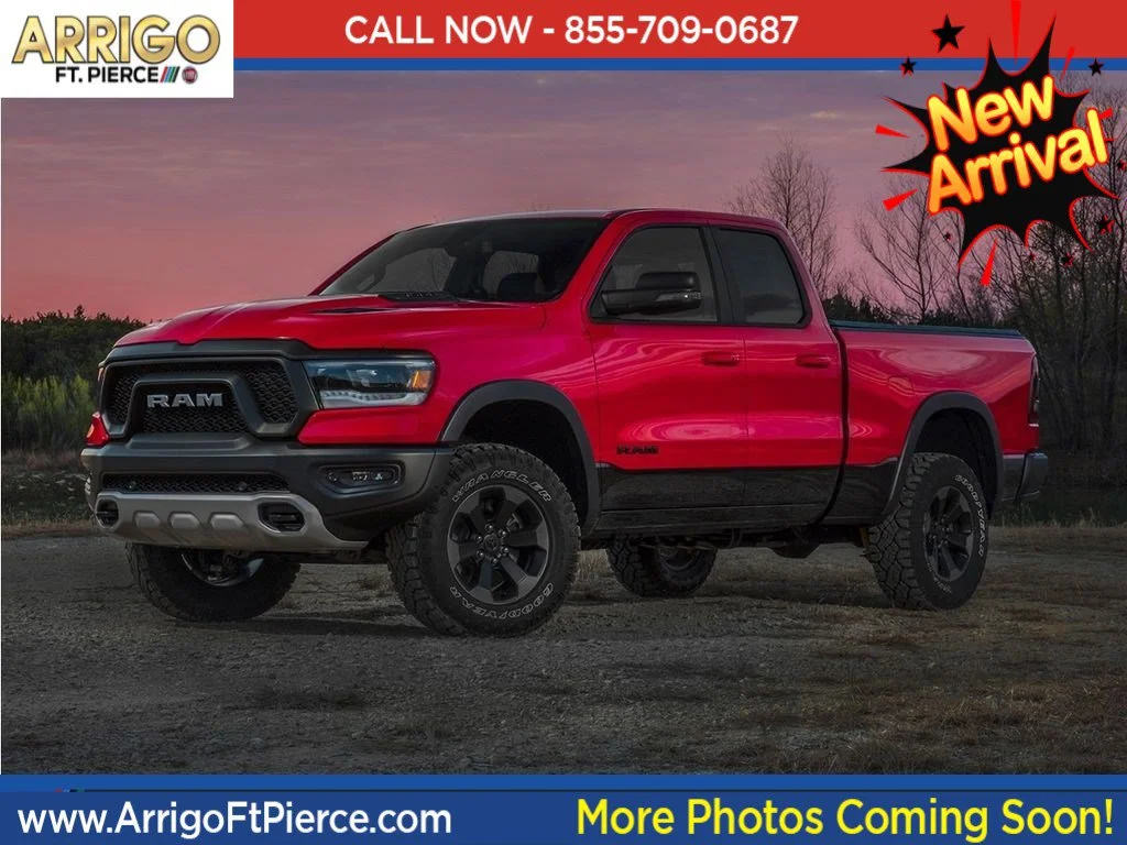 Used 2021 Patriot Blue Pearlcoat Ram Big Horn image 1