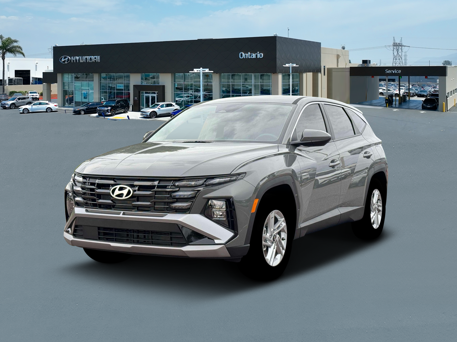 New 2026 Gray Hyundai SE image 1