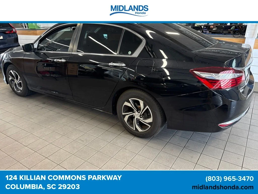 Used 2016 Crystal Black Pearl Honda LX image 1