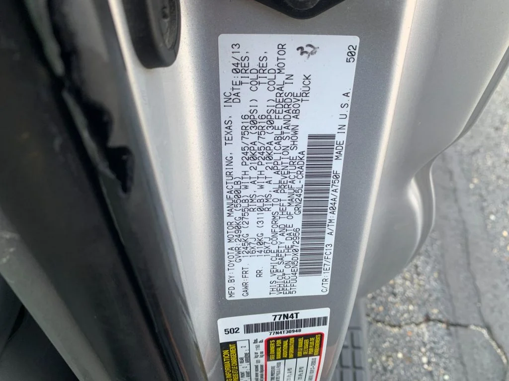 Used 2013 Silver Toyota Base image 33