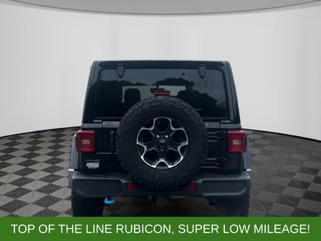 Used 2023 Black Jeep Rubicon 4xe image 4