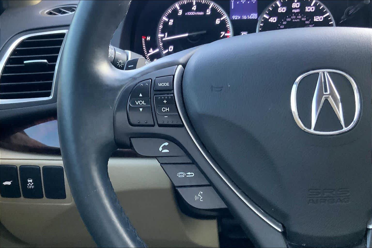 Used 2016 White Diamond Pearl Acura Tech Pkg image 24
