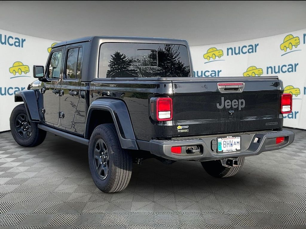 Used 2021 Black Jeep Sport image 4