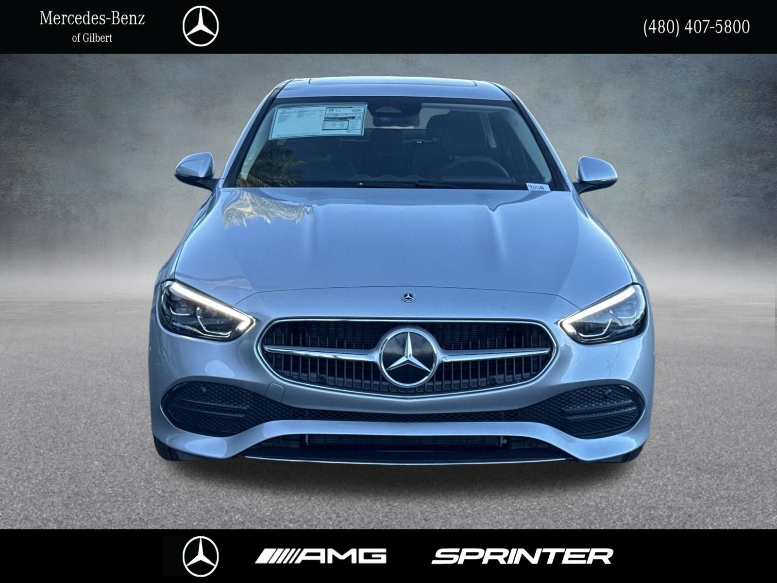 New 2026 Cirrus Silver Metallic Mercedes-Benz C 300 image 2