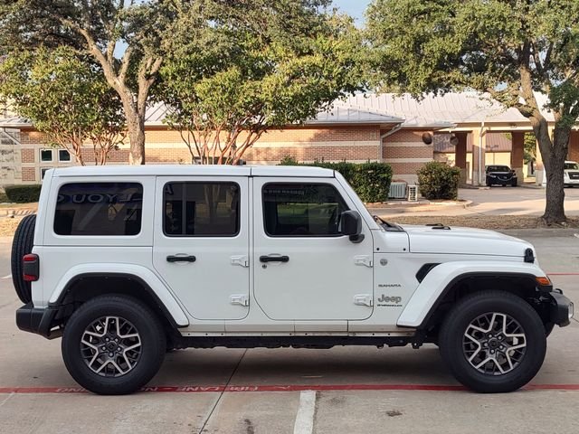 Used 2024 White Jeep Sahara image 2