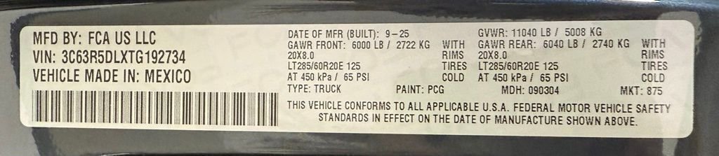 New 2026 Forged Blue Metallic RAM Big Horn image 22